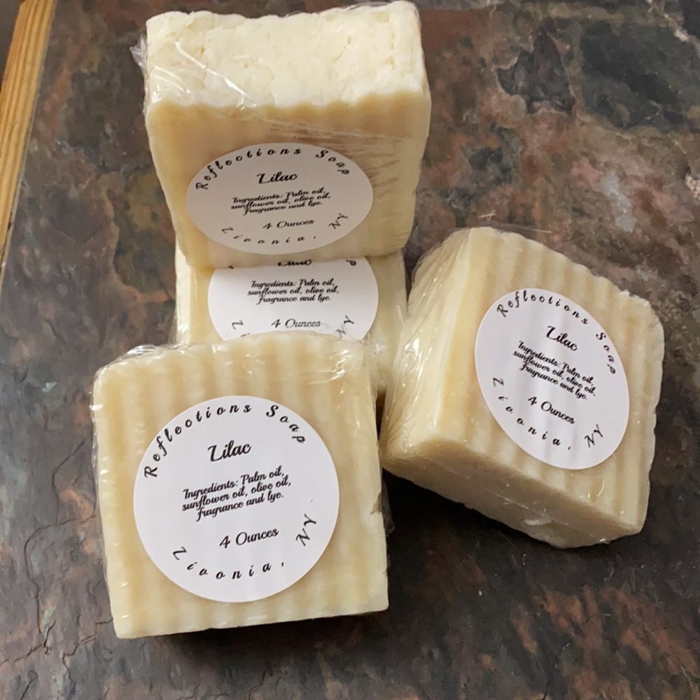 New! Lilac Artisan All over moisturizing body soap small batch handmade